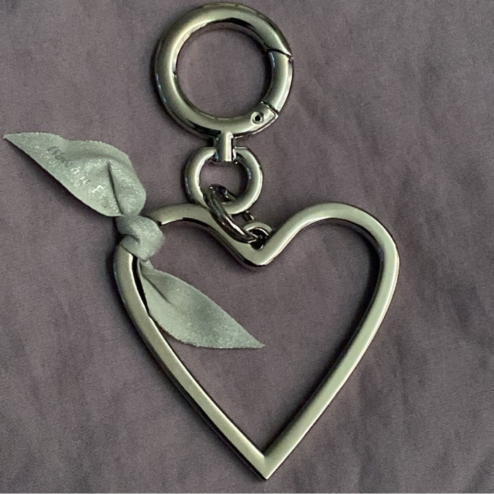 Burberry Heart Bag Charm KeyChain - Picture 3 of 4